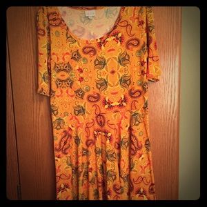 LuLaroe Amelia beautiful warm tones